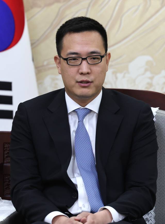 김동선 한화호텔미래비전총괄 부사장. 뉴시스