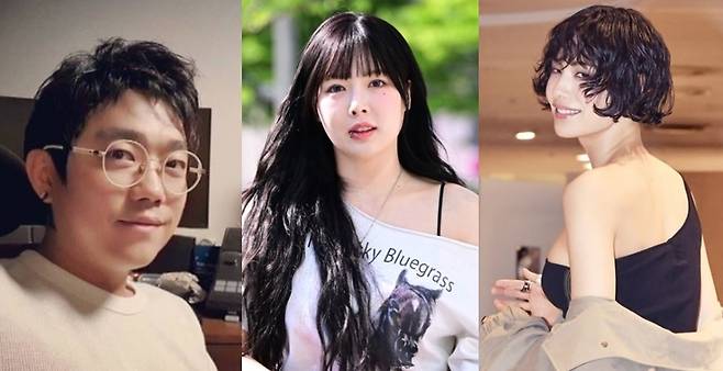 왼쪽부터 송백경, 현아, 나나 / 사진=송백경, 뉴스엔DB