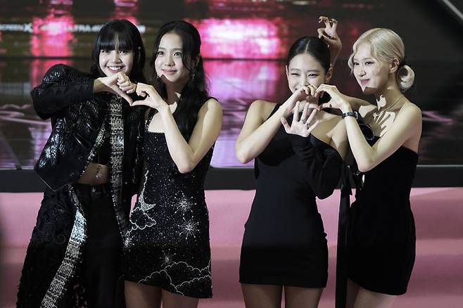 [서울=AP/뉴시스] 블랙핑크