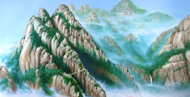 ▲정선휘 월출산을 참하_7인 작가전ⓒ영암군