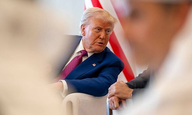 도널드 트럼프 미국 대통령.&nbsp;EPA연합뉴스