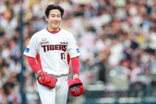 ▲ KIA 마운드 시즌 중반 운영에서 상당히 중요한 키를 쥐고 있는 윤영철 ⓒKIA타이거즈