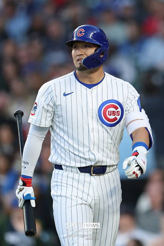 ▲ 시카고 컵스의 일본인 메이저리거 스즈키 세이야