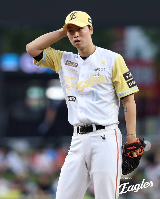 엄상백. /사진=한화 이글스 제공