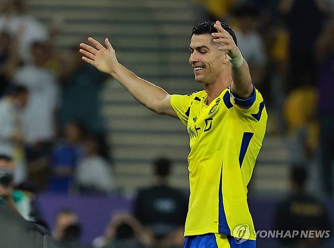 알나스르의 크리스티아누 호날두. [로이터=연합뉴스]
