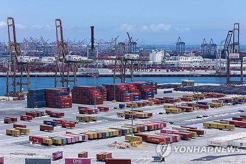 미국 로스앤젤레스 항만 [로이터 연합뉴스 자료사진. 재판매 및 DB 금지]