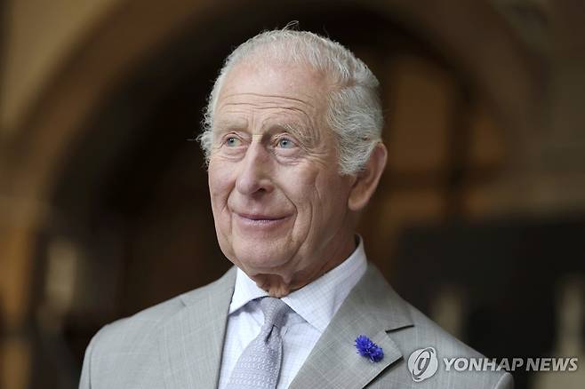 찰스 3세 영국 국왕 [AP 연합뉴스 자료사진 재판매 및 DB 금지]