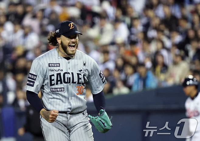 한화 이글스 외국인 투수 코디 폰세. 2025.4.9/뉴스1 ⓒ News1 오대일 기자