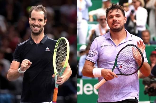 올해 프랑스오픈에서 와일드카드를 받은 가스케와 바브린카(오른쪽)