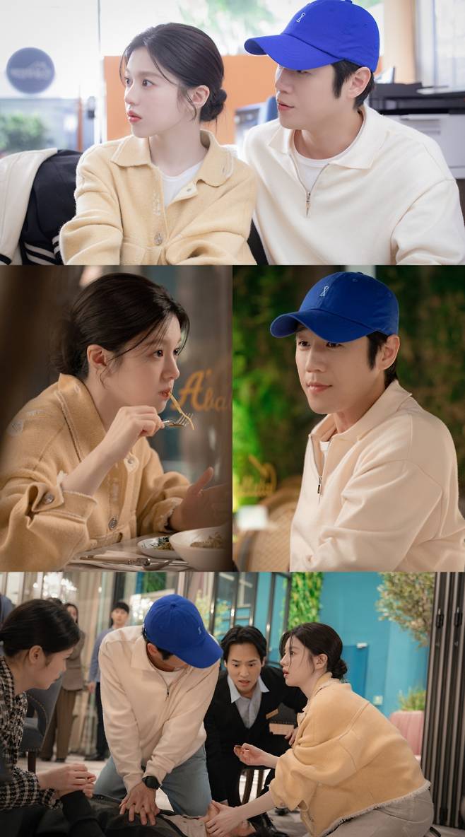 ‘언슬전’ 고윤정♥정준원, ‘오구커플’ 첫 데이트 현장 포착 (제공: tvN)