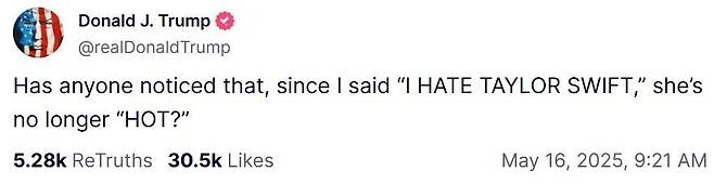 트루스소셜(Truthsocial) 갈무리.