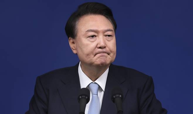 ▲국민의힘 탈당한 윤석열 전 대통령 [연합뉴스]