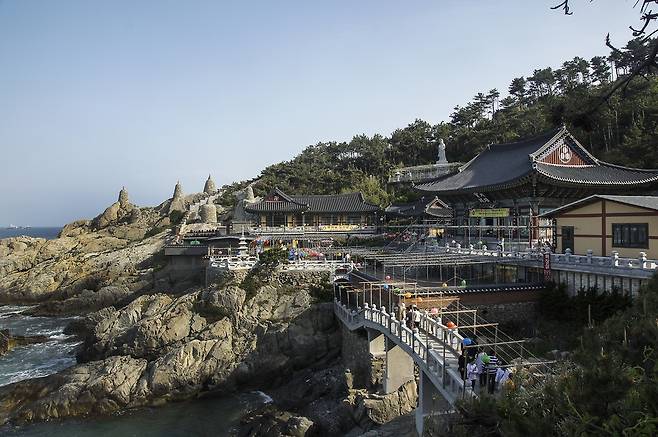 부산 기장군 해동용궁사 전경. 한국관광공사