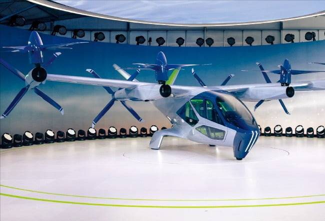 현대차그룹 슈퍼널이 공개한 도심항공모빌리티(UAM) 기체 ‘SA-2’. <사진=현대차>