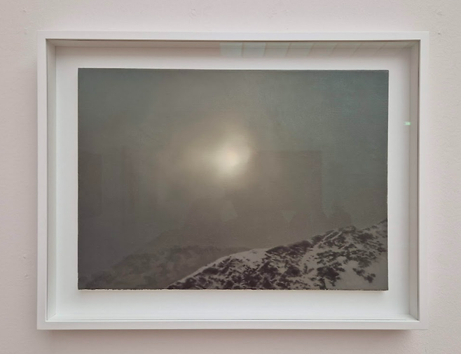 자연의 숭고함을 그린 프리드리히를 연상시켰던 게르하르트 리히터 [Davos (468-1)], 1981 ©김슬기