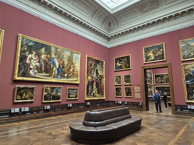 츠빙거 고전 회화 갤러리 내부 모습. ©김슬기