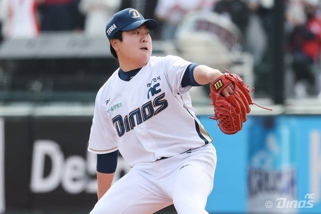 17일 키움 더블헤더 1차전에서 승리를 챙긴 손주환. 사진=NC 제공