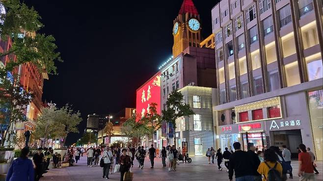 중국 베이징의 ‘왕푸징 거리’ 모습