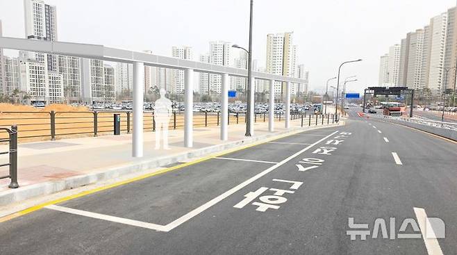 [파주=뉴시스] 운정중앙역 환승정차구역. (사진=파주시 제공) 2025.05.16 photo@newsis.com