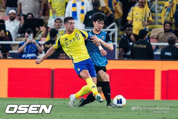 Jeddah, Saudi Arabia - April 30:  ACLE_Semi-finals Al-Nassr vs Kawasaki Frontale at King Abdullah Sports City Stadium on April 30, 2025 in Jeddah, Saudi Arabia. (Photo by Him Lam/Him Lam/Clicks Images)