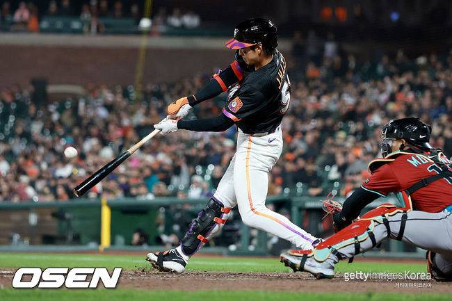 [사진] 샌프란시스코 이정후. ⓒGettyimages(무단전재 및 재배포 금지)