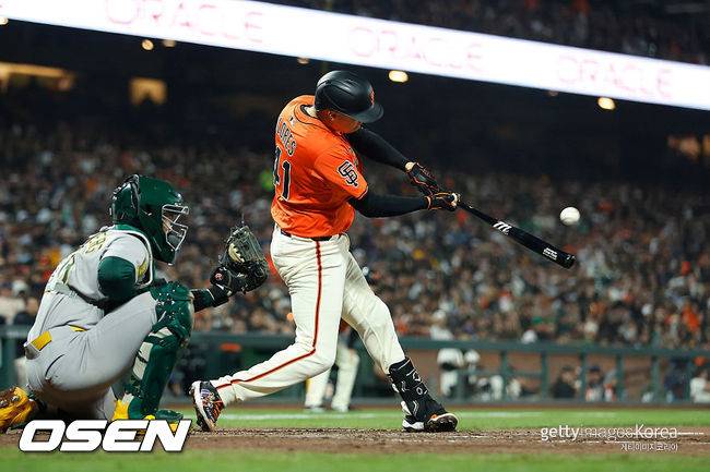 [사진] 샌프란시스코 윌머 플로레스. ⓒGettyimages(무단전재 및 재배포 금지)