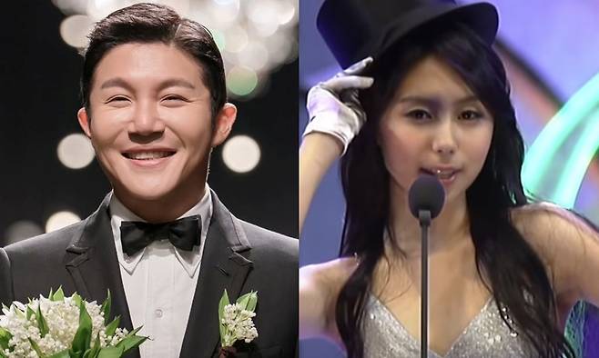 조세호(왼쪽), 정수지. 조세호 인스타그램, 유튜브 채널 ‘슈퍼모델 SUPERMODEL’ 캡처