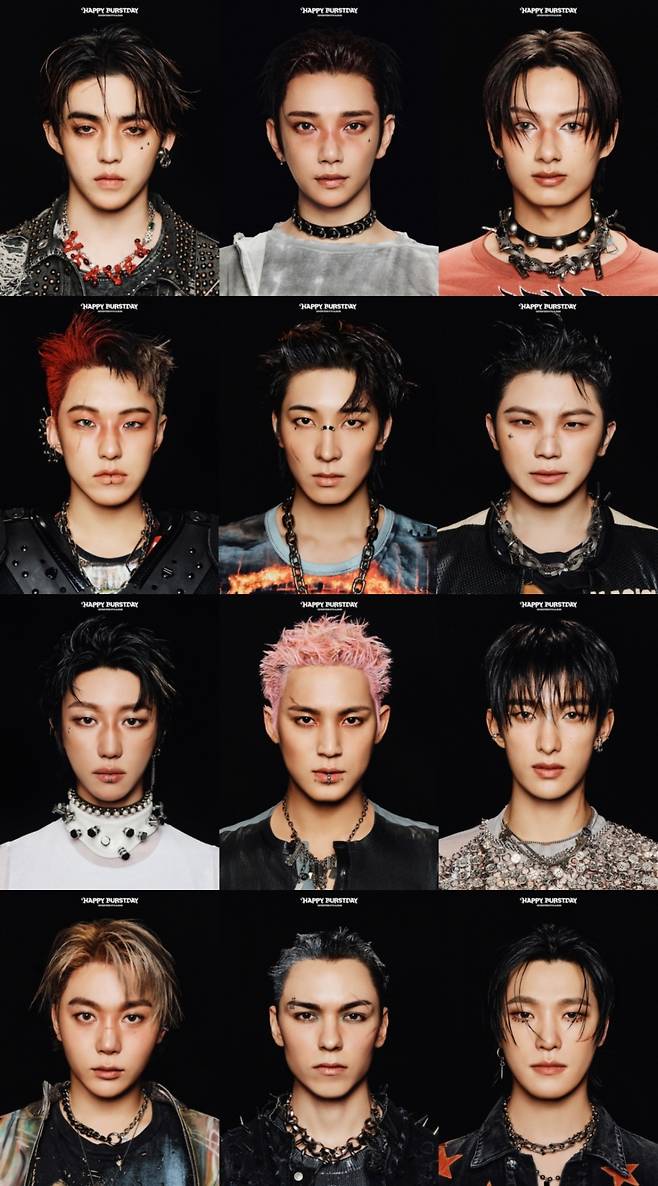 "영감도 Ring Ring" 세븐틴, 정규 5집 'HAPPY BURSTDAY' 음원 일부 최초 공개