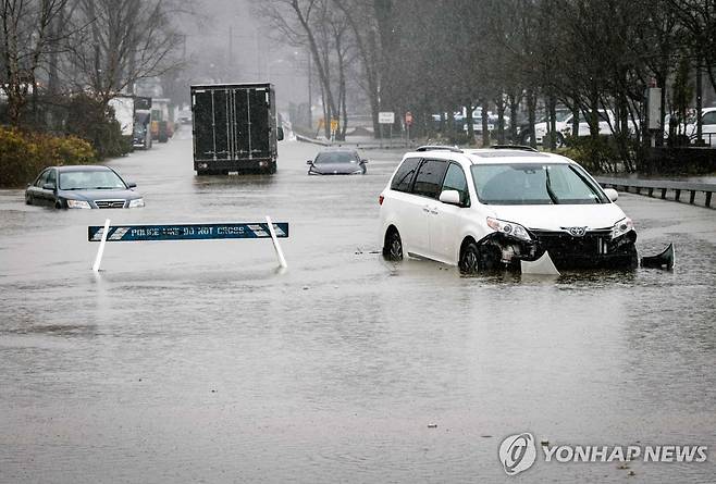 미국 뉴욕의 홍수 [AFP 연합뉴스 자료사진]