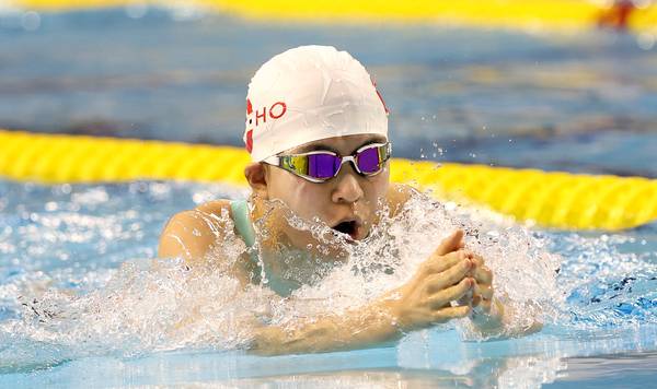 16일 경남 창원실내수영장에서 열린 제19회 전국장애학생체육대회 수영 종목에서 황신이 역영하고 있다. 2025.5.16 /대한장애인체육회 제공