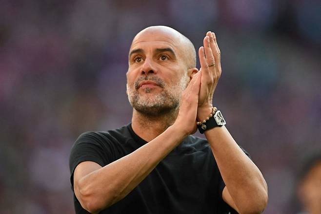 맨체스터 시티의 펩 과르디올라 감독