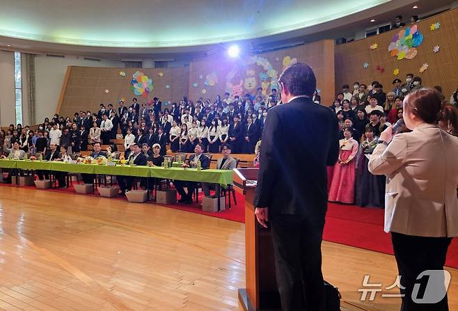 대한수의사회는 13일 일본 후쿠오카 츠즈키학원을 방문했다. ⓒ 뉴스1 최서윤 기자