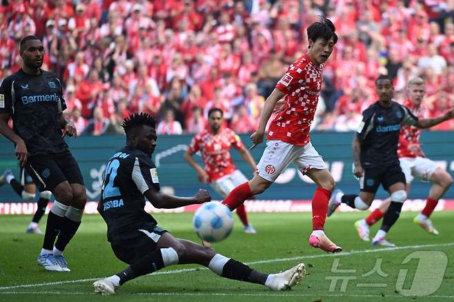 분데스리가 마인츠의 이재성.ⓒ AFP=뉴스1