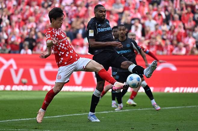 이재성(왼쪽에서 첫 번째). 사진 | 마인츠=AFP연합뉴스