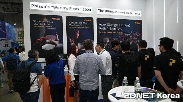 지난 해 대만 타이베이 난강전람관 내 파이슨 부스. (사진=지디넷코리아)