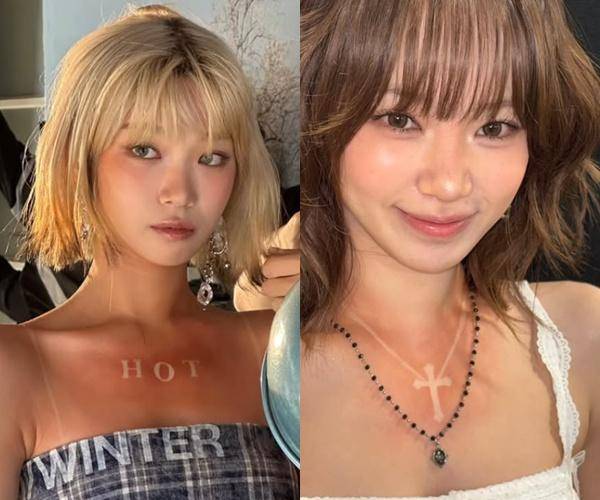 김채원은 선번 메이크업의 대표 주자다. 김채원 SNS