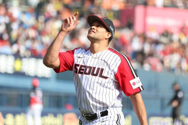 LG 트윈스 요니 치리노스./LG 트윈스