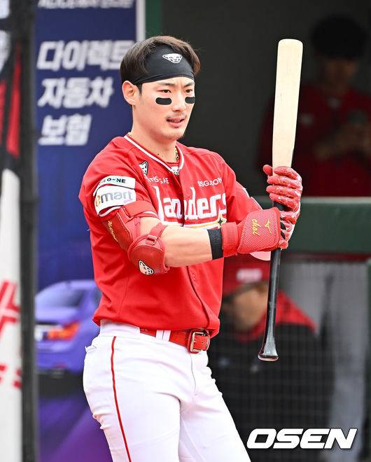 [OSEN=이석우 기자] SSG 최지훈. 2025.05.05 / foto0307@osen.co.kr