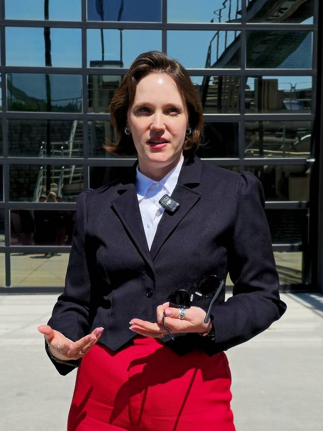 포 페더스 와인 서비스&nbsp; 와인메이킹 총괄이사 레베카 데 클라인.