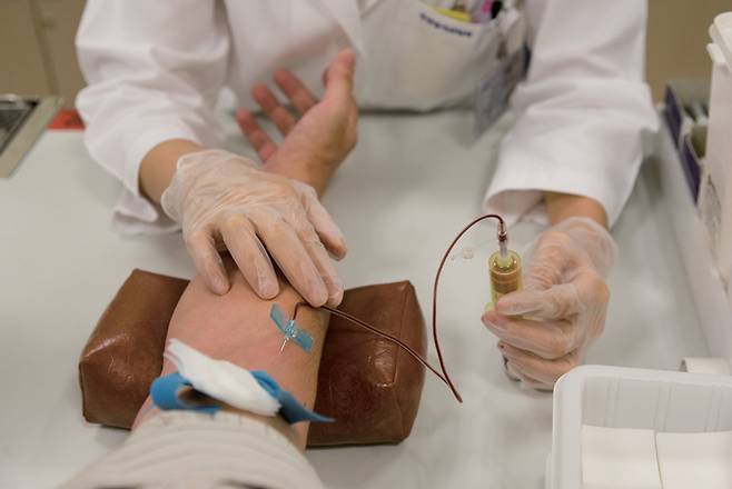 혈액 검사로 콩팥 기능의 이상 여부를 확인할 수 있다. ⓒ시사저널 박은숙