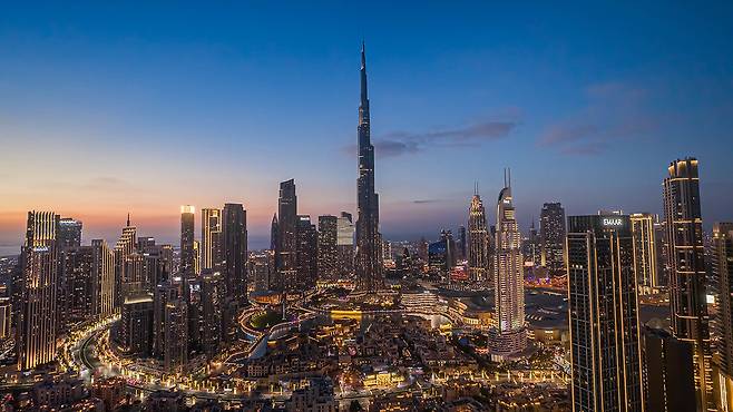 두바이 다운타운 야경. 사진제공|VisitDubai