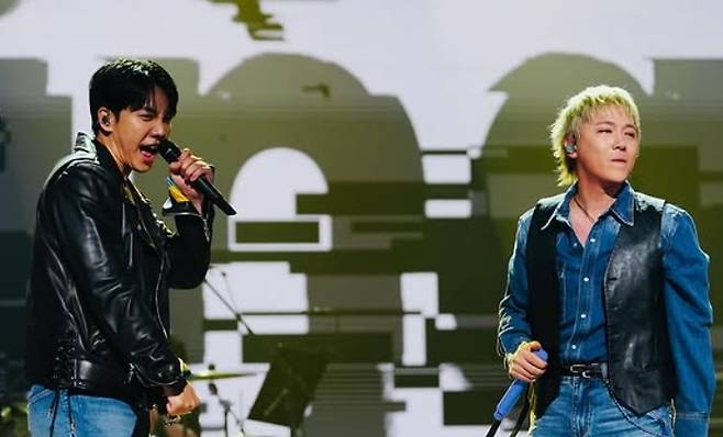 이승기 SNS캡처. KBS2 음악프로그램 ‘불후의 명곡’에 출연한 이승기, 이홍기