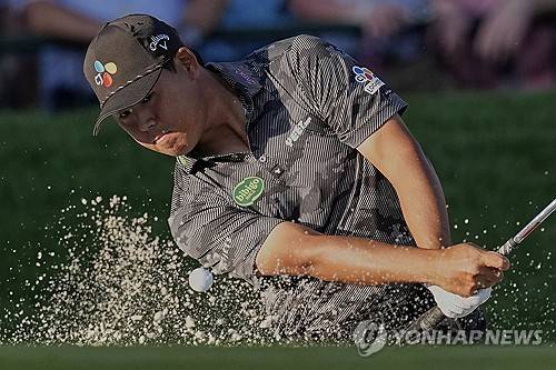▲ 역대 두 번째 한국인 메이저 챔피언에 도전하는 김시우가 PGA 챔피언십 셋째날 이븐파로 주춤했다. 선두와 5타 차로 최종 라운드에서 대도약을 꾀한다. ⓒ 연합뉴스 / AFP