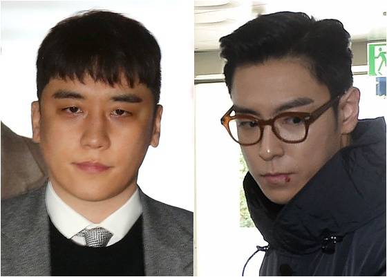 승리(왼쪽), 탑/사진=스타뉴스
