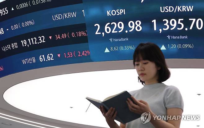 딜링룸 [연합뉴스 자료사진]