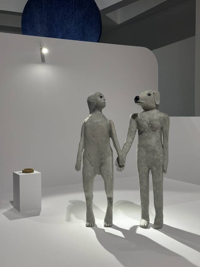 부산현대미술관의 배리어 프리(Barrier-Free) 국제 기획전 '열 개의 눈'에 전시 중인 에밀리 루이스 고시오의 '진정한 사랑은 결국 당신을 찾을 것이다'. 김은영 기자