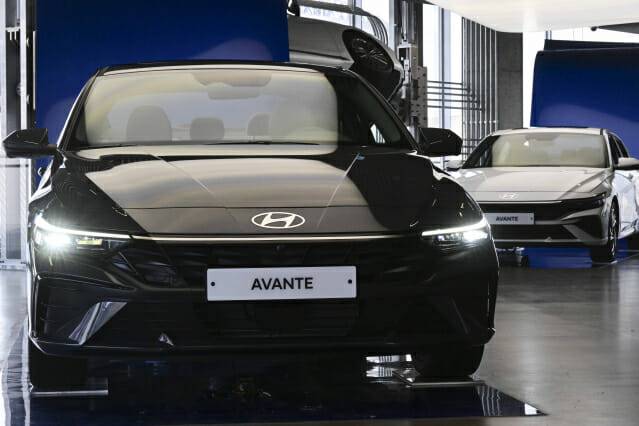 현대자동차 7세대 아반떼 부분변경 (사진=김재성 기자)