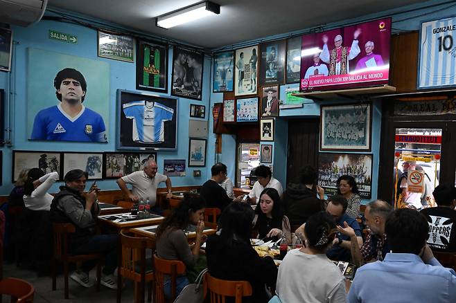 아르헨티나의 한 식당. 사진은 기사 내용과 직접적 관계 없음. /AFP연합뉴스