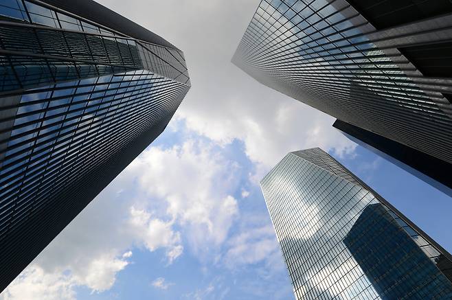 서울 도심 빌딩숲의 모습. /뉴스1