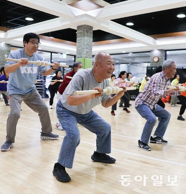 ‘국민체력100’ 프로그램. 동아일보DB